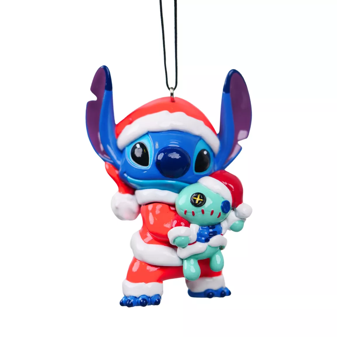 Suspension de Noël Disney (H8 cm) Stitch et son doudou