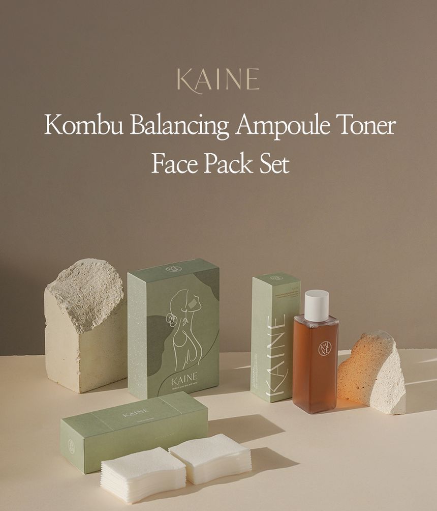 KAINE - Kombu Balancing Ampoule Toner Speciale Set