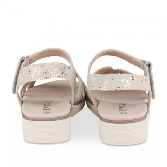 Sandales GRIS EVITA LEATHER