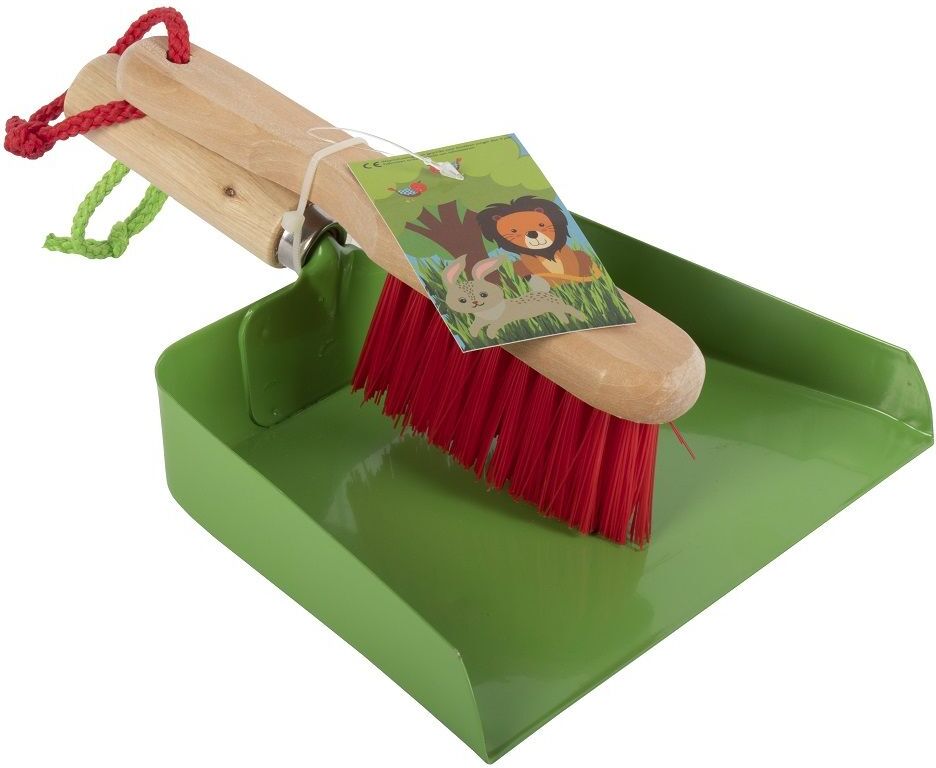 Talen Tools stoffer en blik leeuw en konijn 2-delig