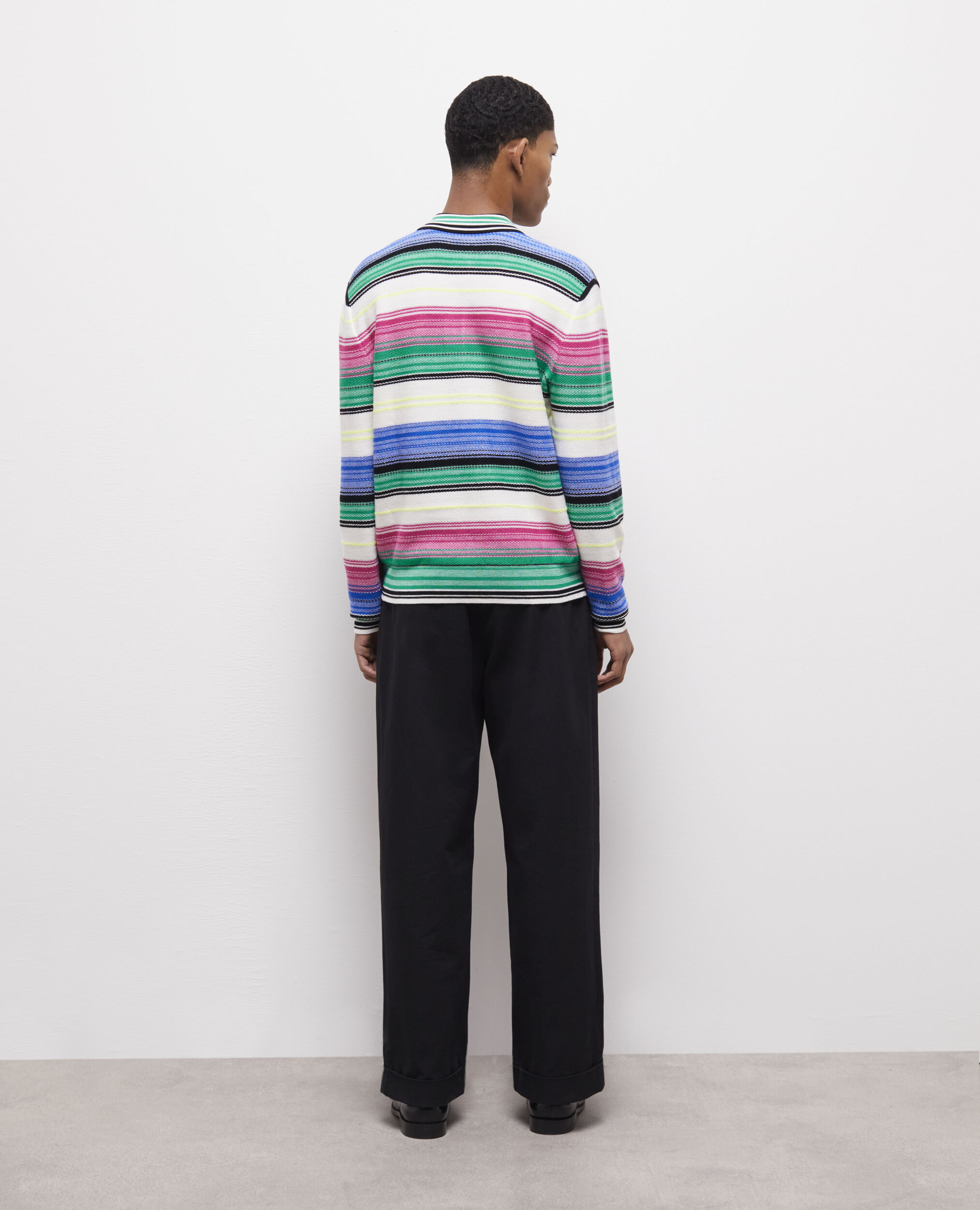 Pull imprimé en laine