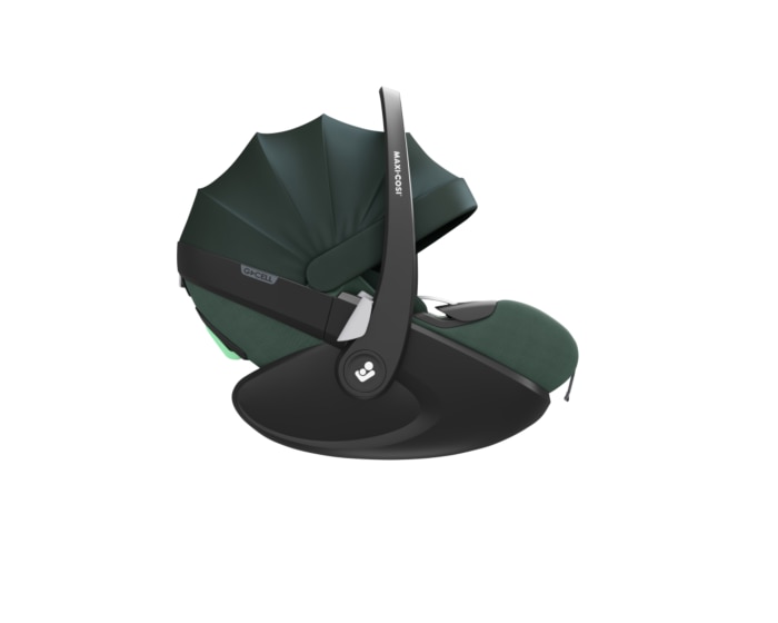 Pebble 360 Pro 0 - 15 M  40 - 87 cm  0 - 13 kg    Innovative SlideTech®-Technologie |    Flache Liegeposition |    Easy-in-Gurt |    G-CELL Seitenaufprallschutz |    FlexiSpin-Drehung mit nur einer Hand |
