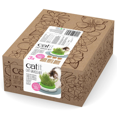 Catit Senses 2.0 Grass Kit   3er-Pack