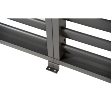 Zijwand louvre voor pergola Classic & Deluxe Antraciet 360 series