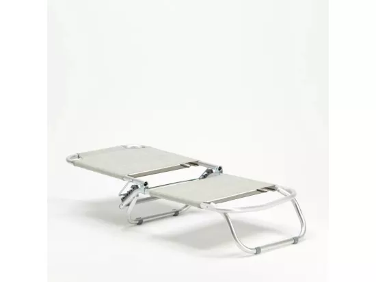 Chaise de plage pliante transat de piscine solide BAY