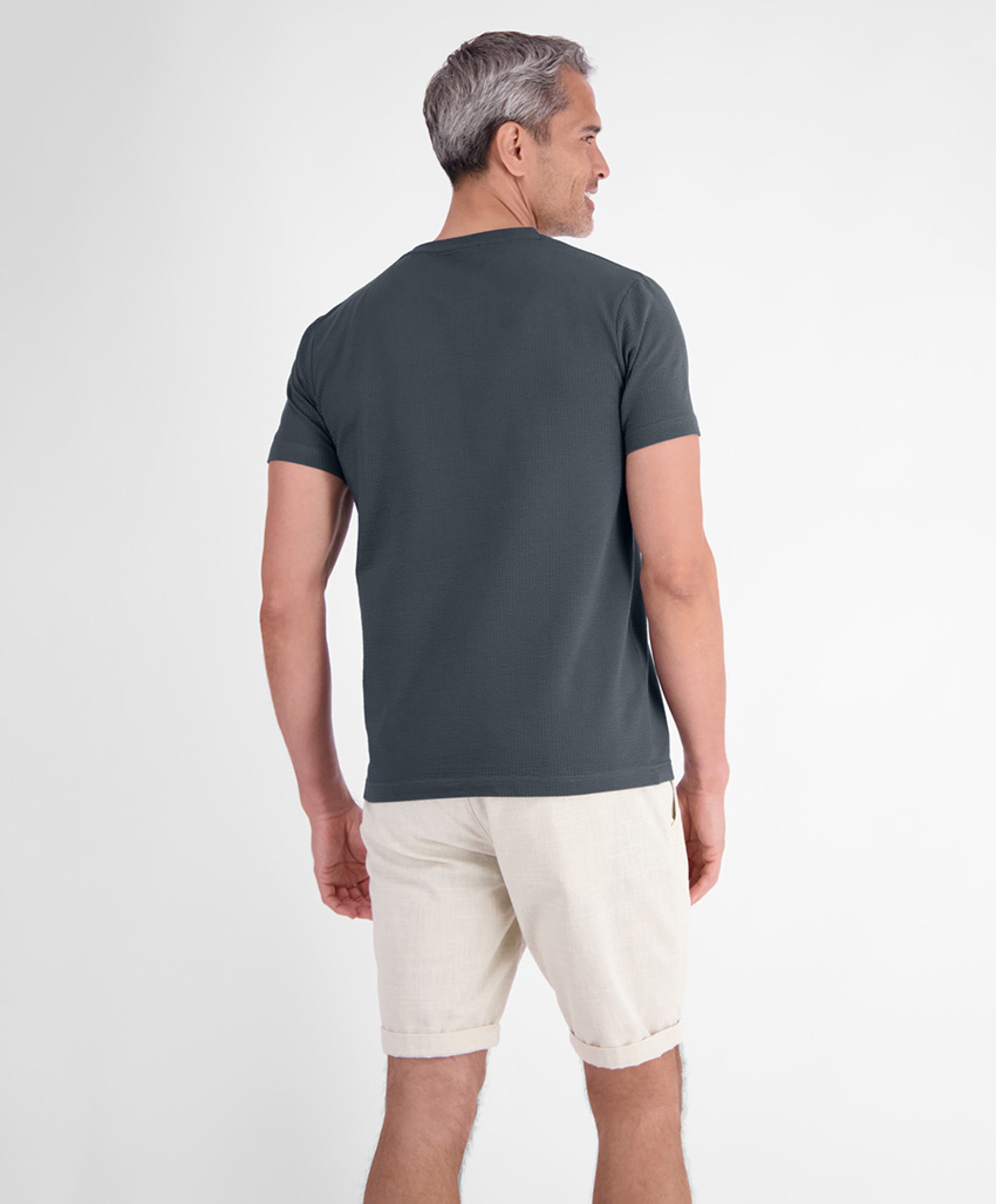 Lerros Heren T-shirt grijs
