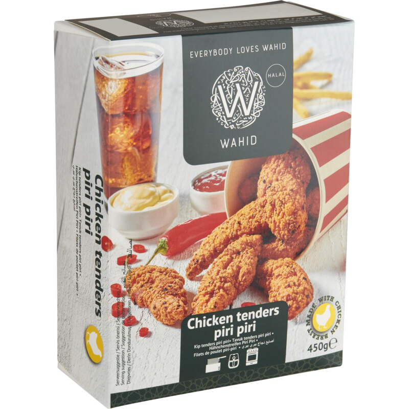 Wahid Halal chicken tenders piri piri
