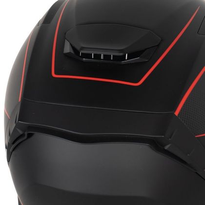 Casque Dexter MIRAGE BLACK/RED - Gris / Rouge