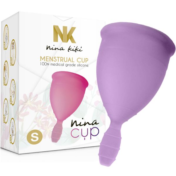 Nina Kiki Copo Menstrual Tamanho S Roxo
