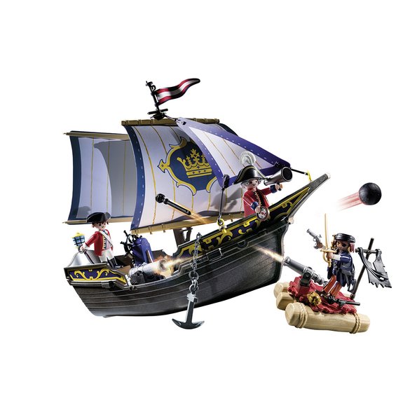 Chaloupe des soldats Playmobil Pirates 70412