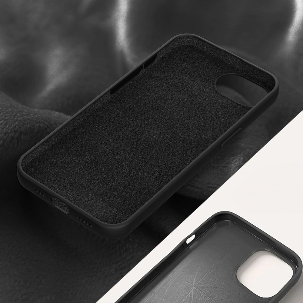 iPhone 16e Silikon Case Hülle - Blau