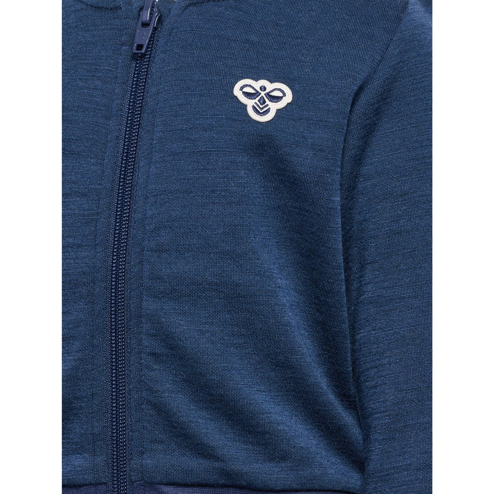 Køb Hummel Dress Blues Mini Uld Zip Jakke Bee