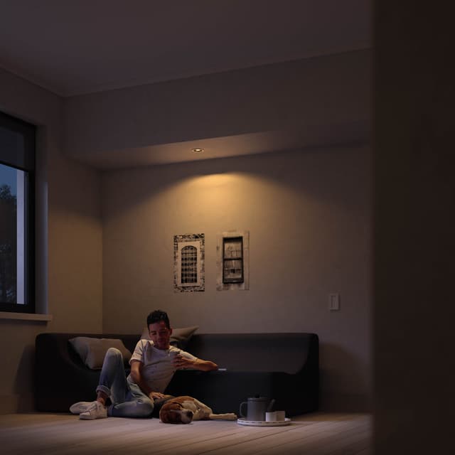 Philips Hue Milliskin forsænket spotlys (aluminium)