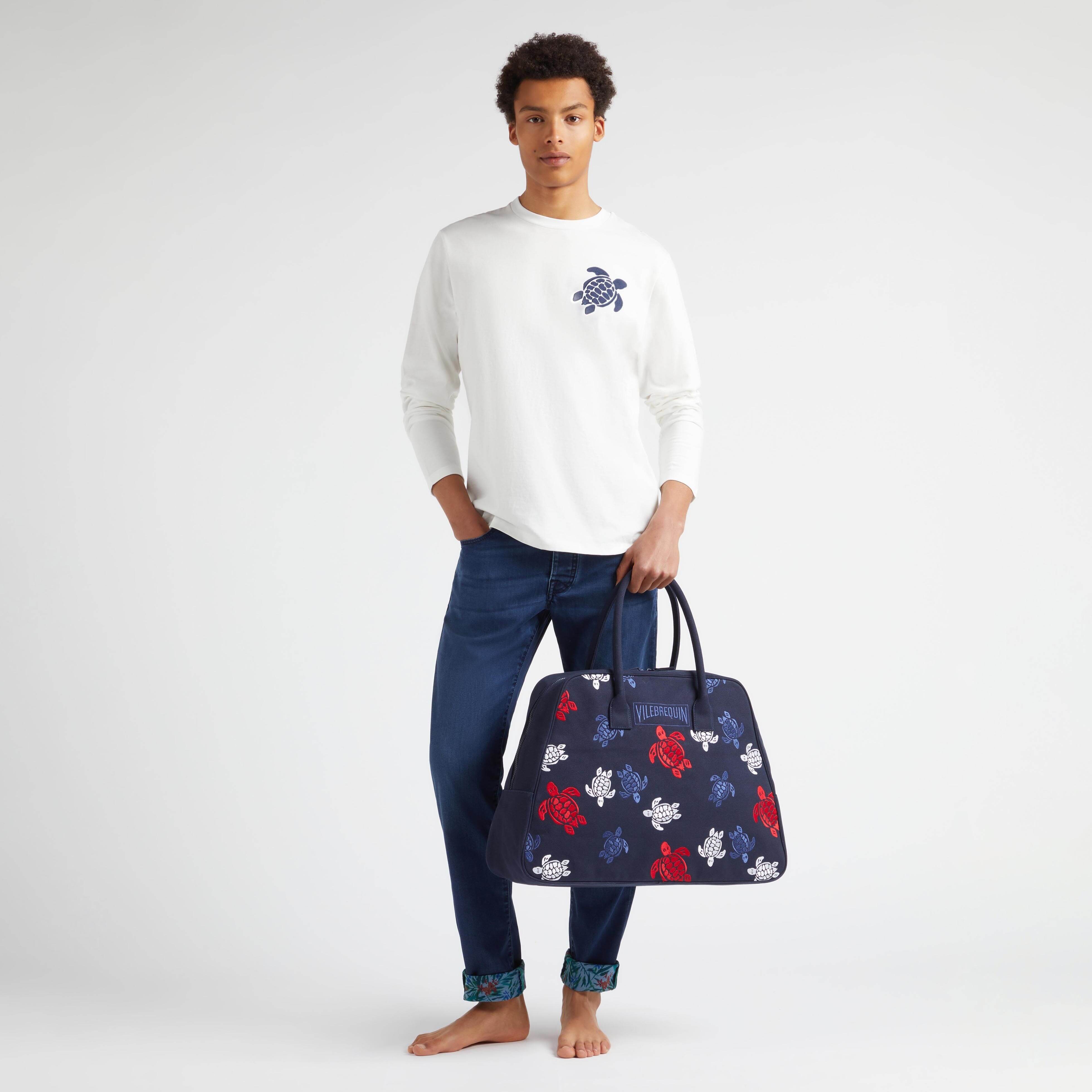 Jeans 5 Poches Homme Tropical Flowers