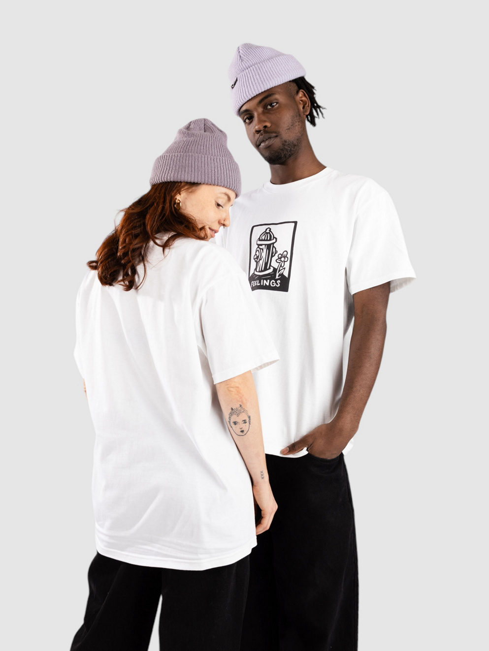 And Feelings Hydrant T-Shirt white