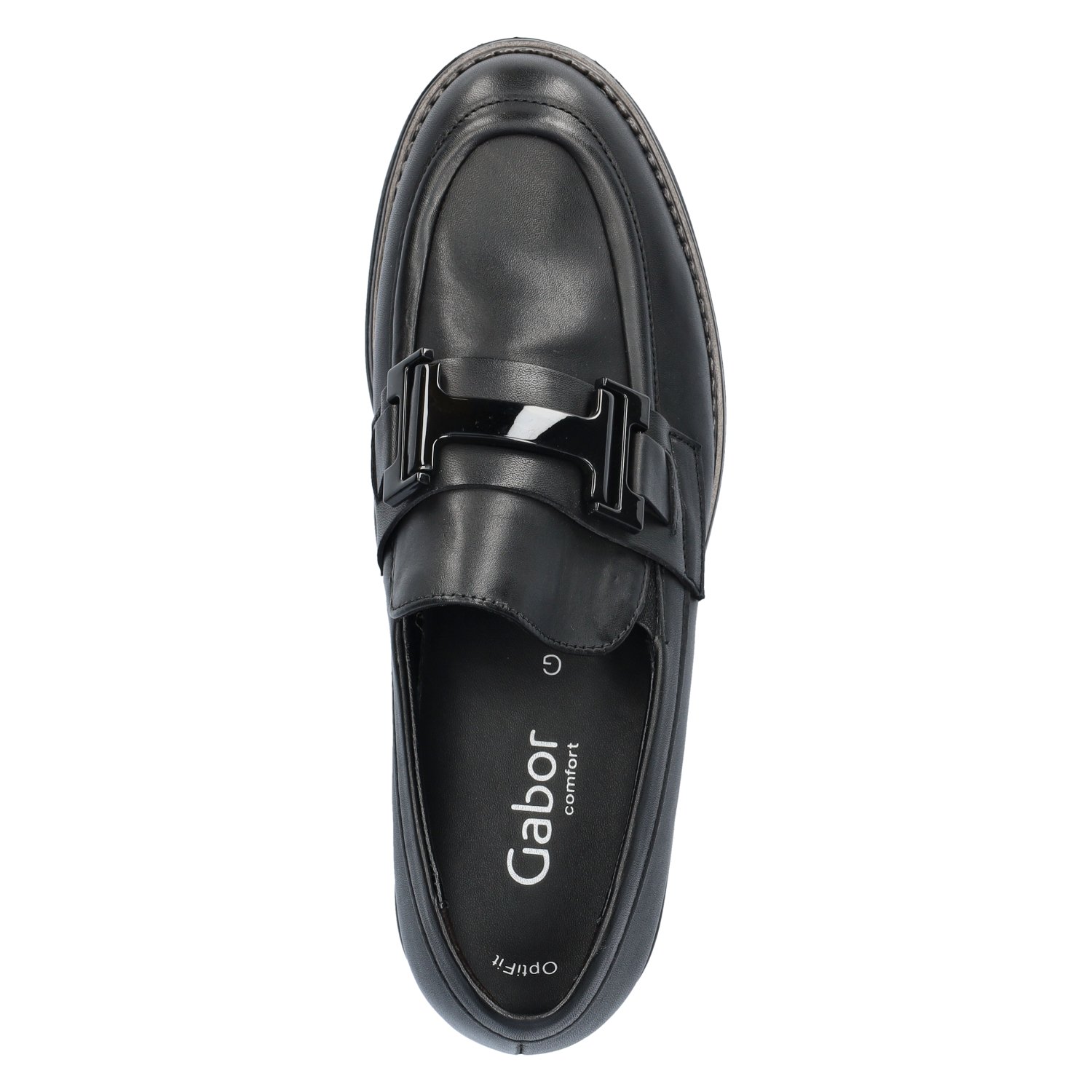 dames loafer Gabor Zwart