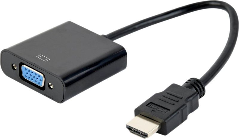 Cablexpert - HDMI naar VGA Adapter - 0.15 Meter - Full HD
