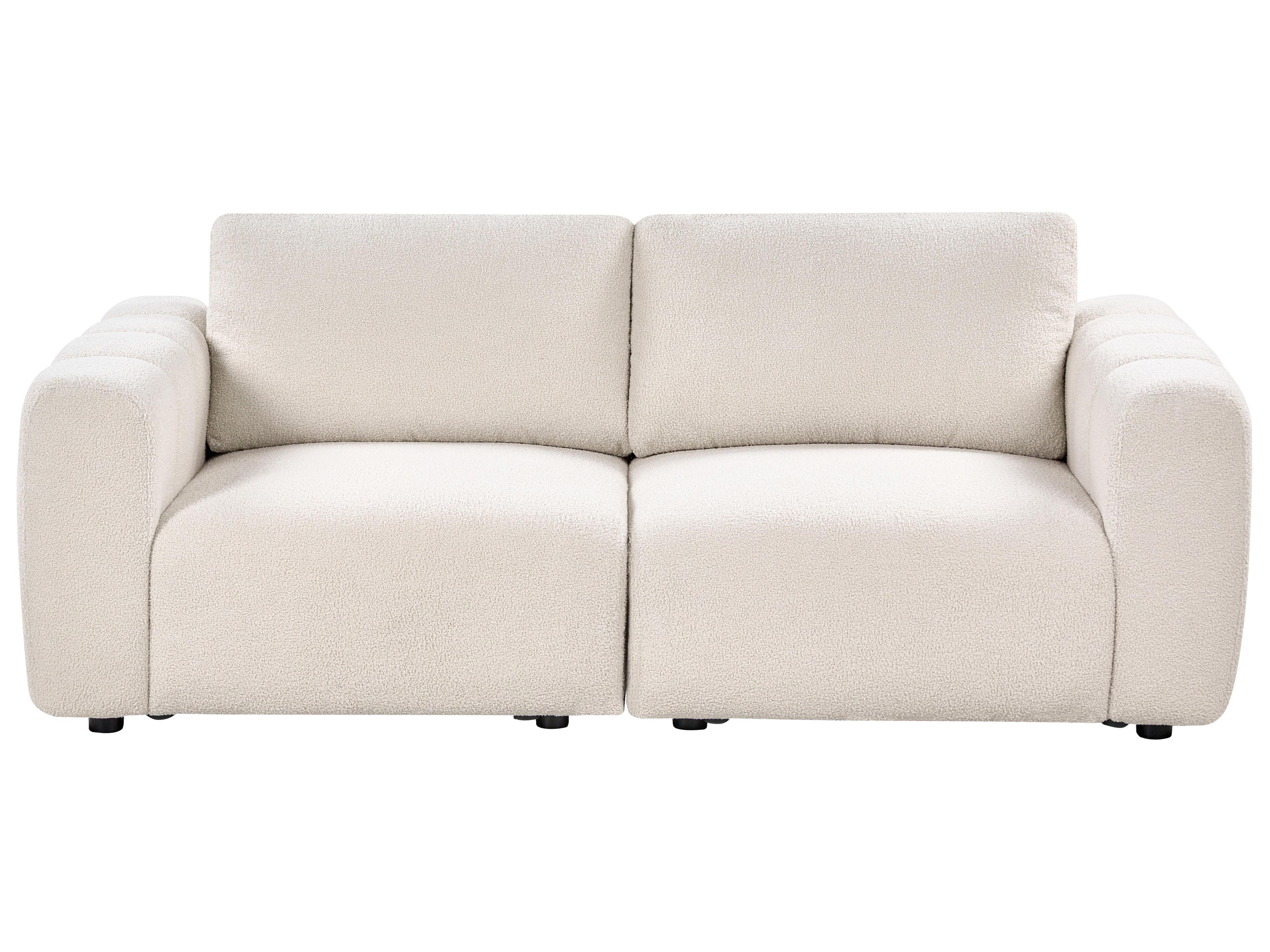 Modulaire bank 2-zits KIVVIK Bouclé Gebroken wit