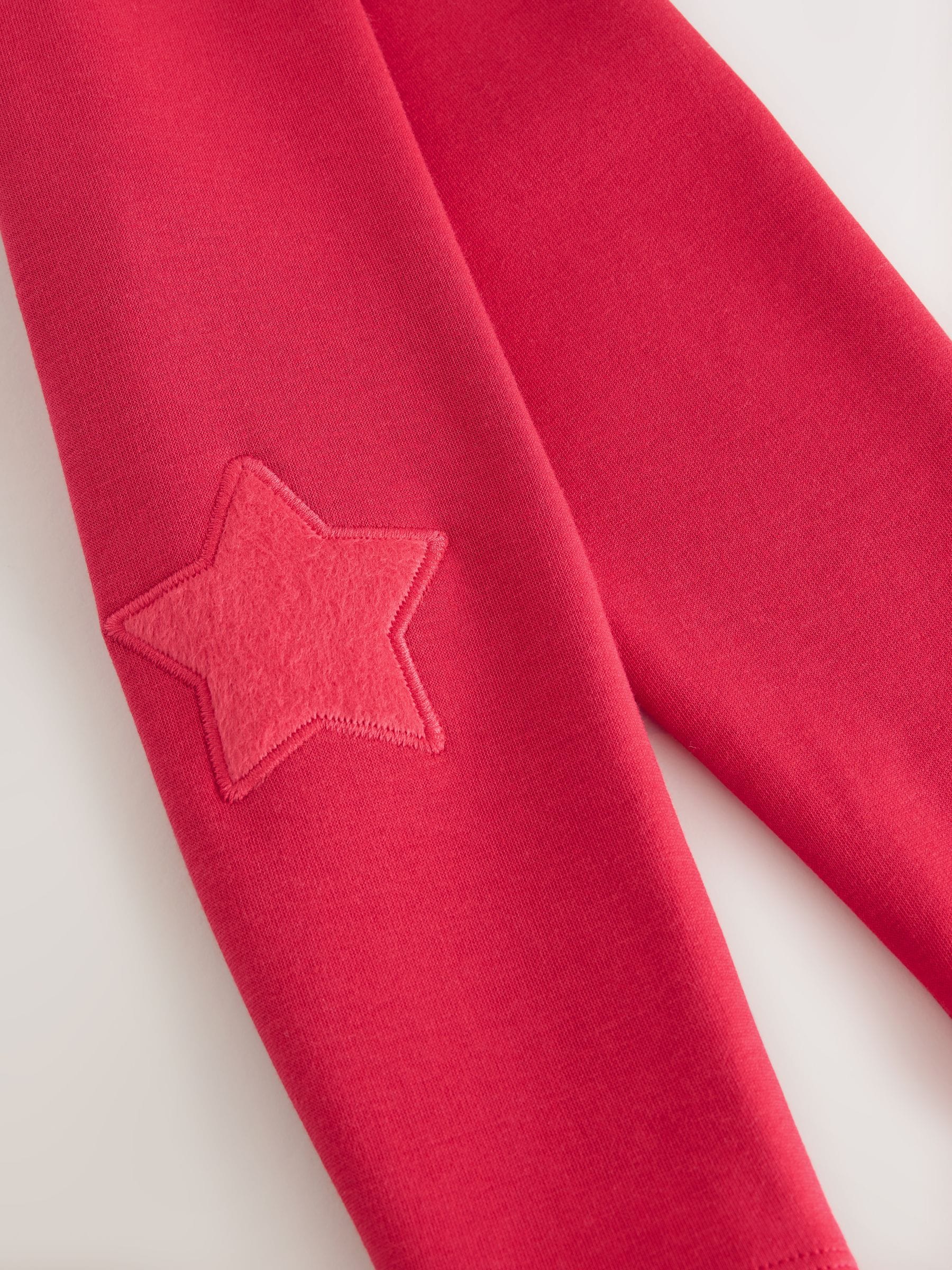 Rood - Behaaglijke legging (3mnd-7jr)