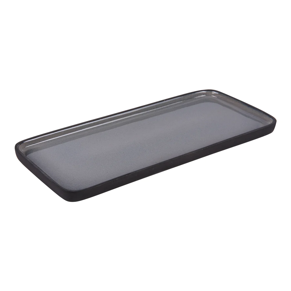 Plat Tikan 22x12 cm gris Table passion