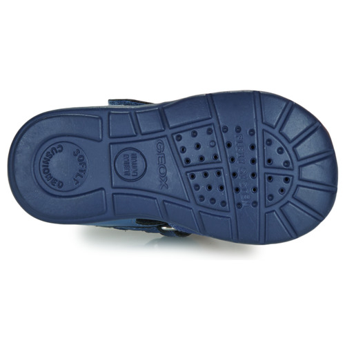 Geox - B ELTHAN BOY - Bleu / Jaune