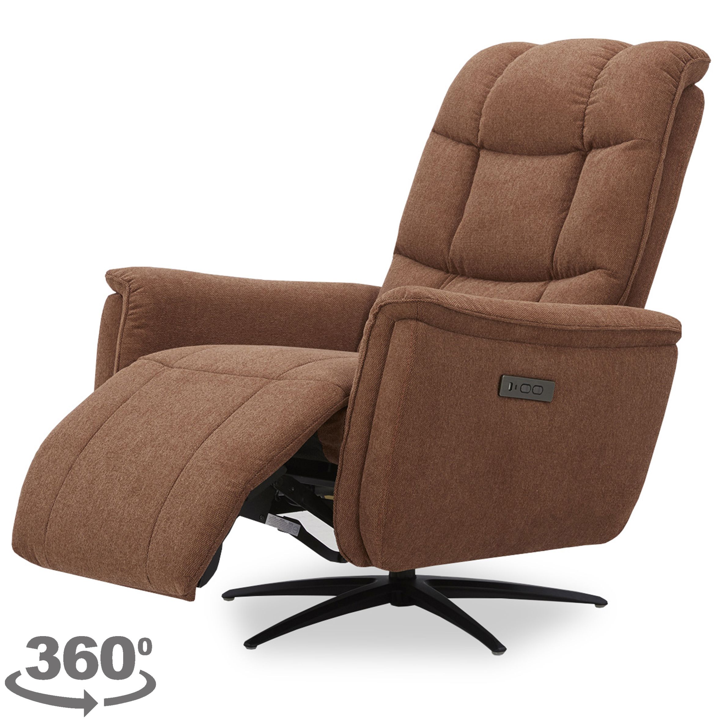 Relaxfauteuil  Jurriaan B83 x D96 x H103 cm