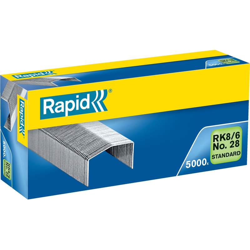 Rapid Heftklammern RK8/6, 5000 Stück