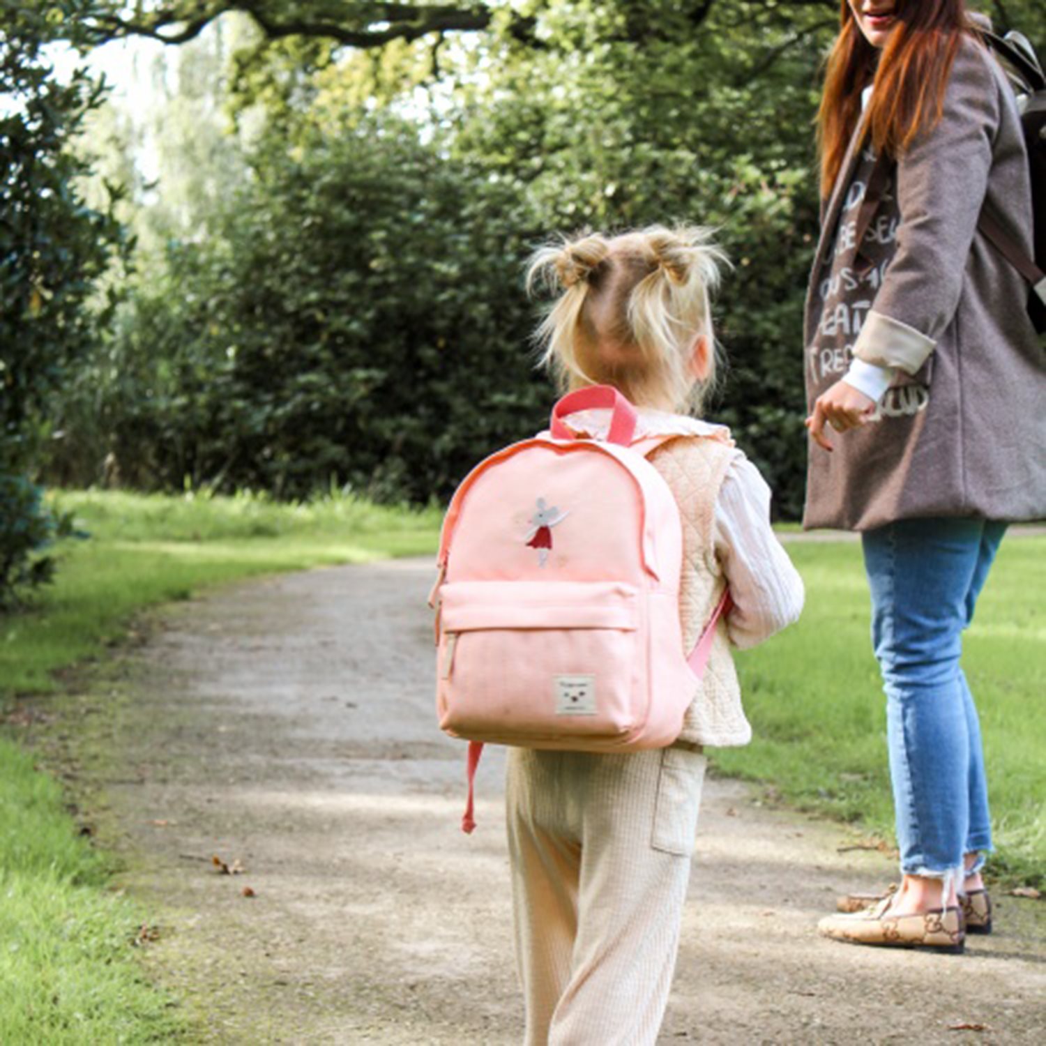 Kidzroom Paris Tattle And Tales Backpack pink