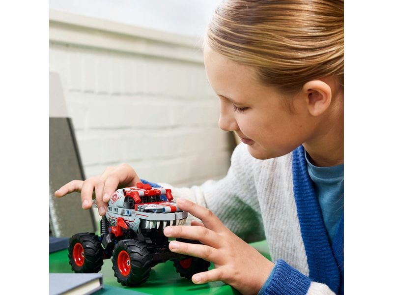 LEGO® Technic Monster Jam ThunderROARus 42200 Monstertruck-Bauset mit Rückziehmotor für Monster Jam Spass