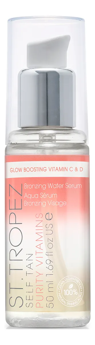 St. Tropez Self Tan Purity Vitamins Bronzing Water Serum - 50 ml.