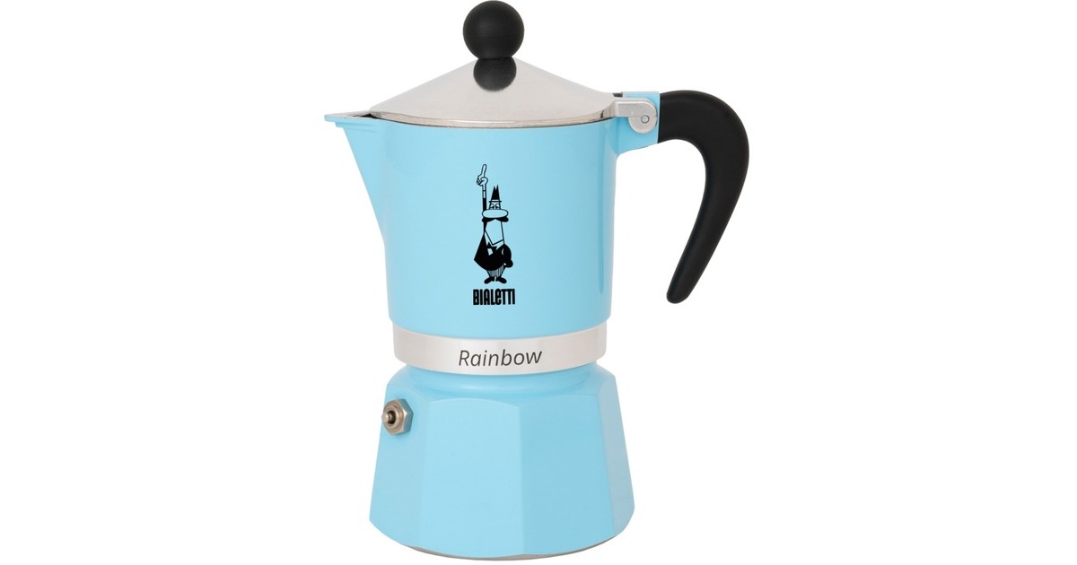 BialettiRainbow espressomachine  (Lichtblauw, 6-kops)