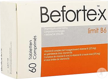 Befortex ComplexeDe Vitamine B 60 Comprimés