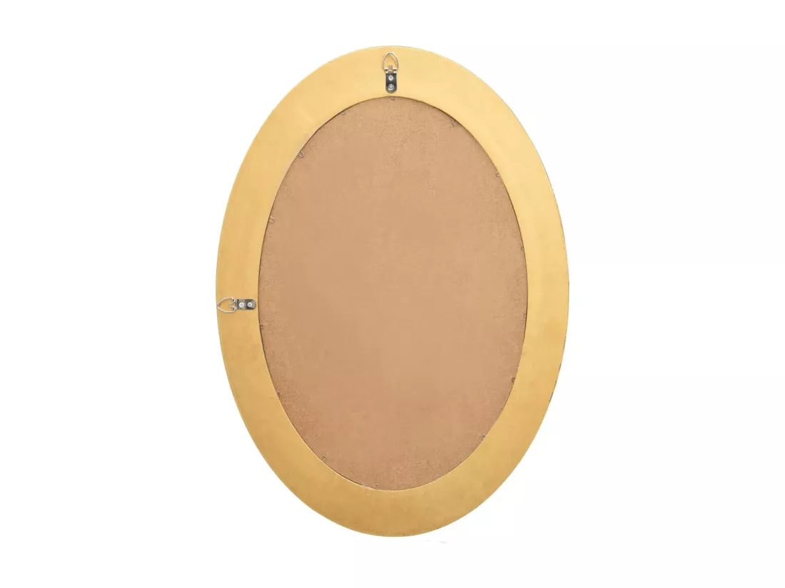 Miroir mural style baroque 50x70 cm Doré