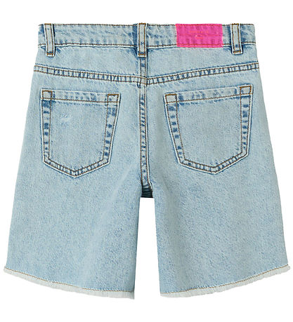 Name It Shorts - Noos - NkfBella - Light Blue Bleched Denim
