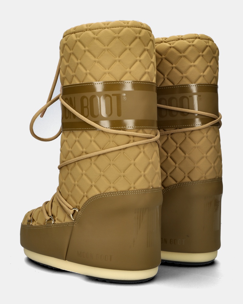 Moonboot The Original Icon Quilt Snowboots  - cognac