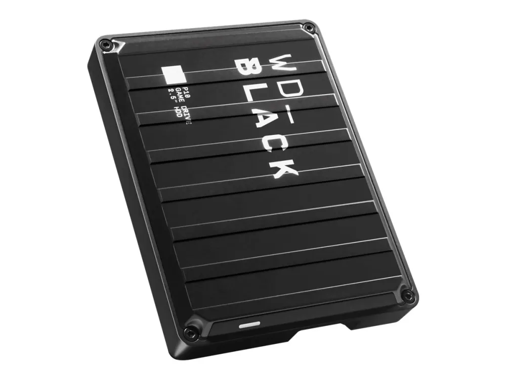 WD_BLACK P10 Game Drive WDBA3A0050BBK - Harddisk - 5 TB - ekstern (bærbar) - USB 3.2 Gen 1 - sort