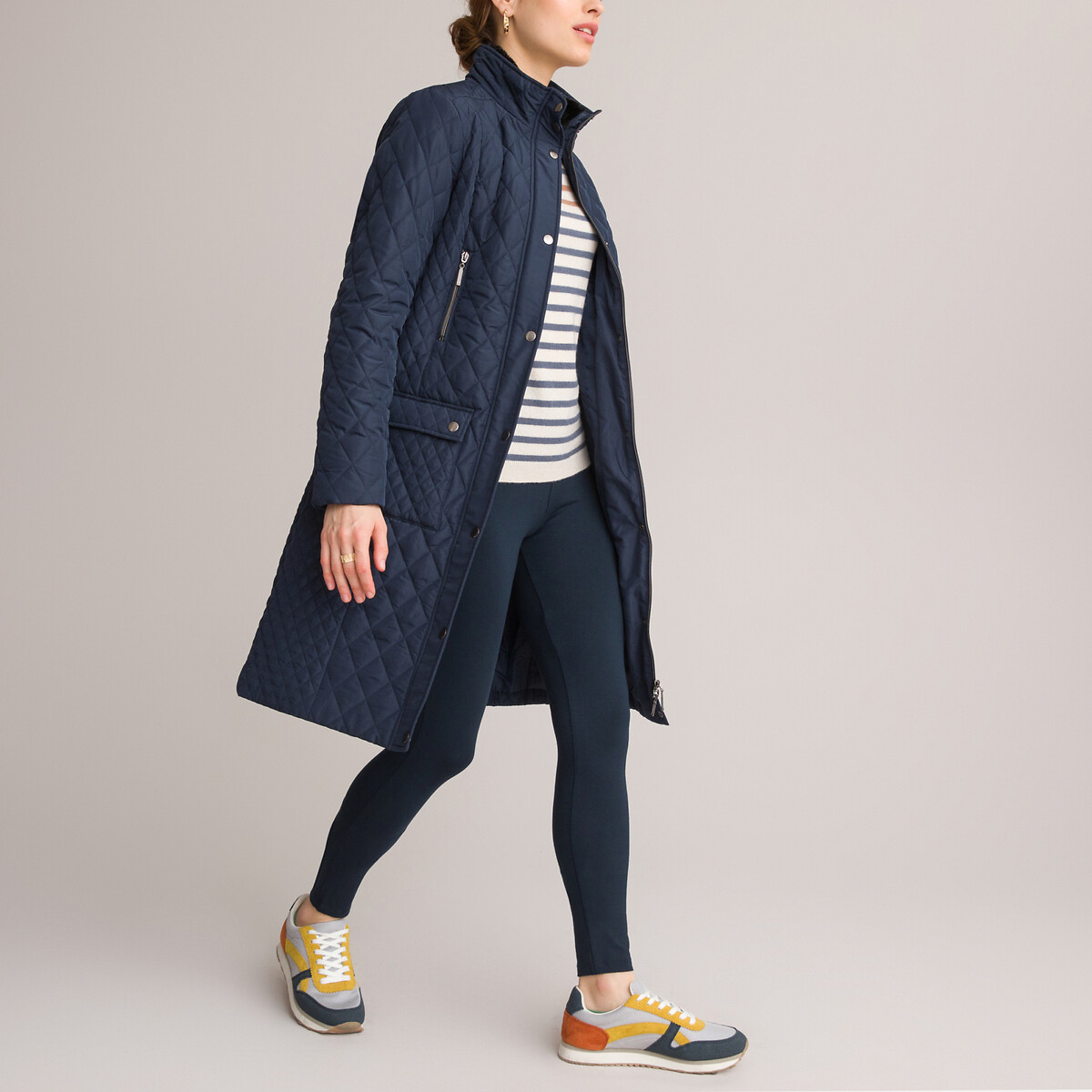 ANNE WEYBURN<br>Leggings, malha elástica
