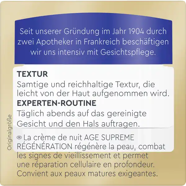 Age Supreme Regeneration tiefenwirksame Nachtcreme