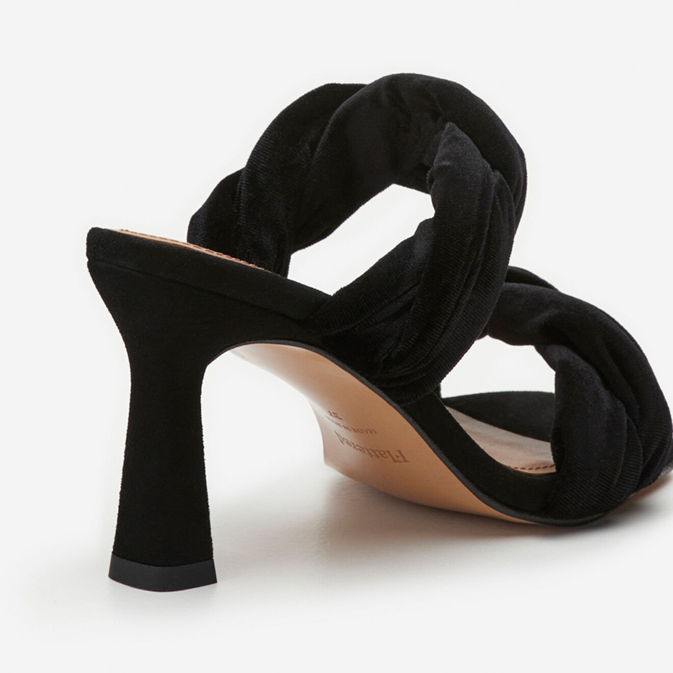 Flattered Mules River noires - Taon 8.5 cm