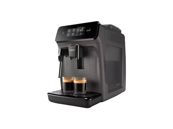 Philips Series 1200 EP1224 - Automatisk kaffemaskine med mælkeskummer - 15 bar - kashmirgrå
