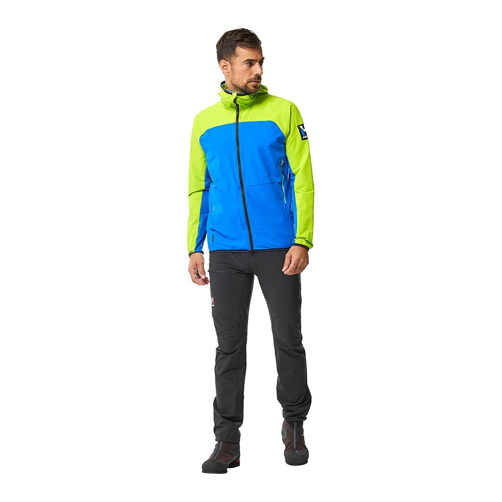 Millet TRI CDRA - Veste Homme sky diver/acid green