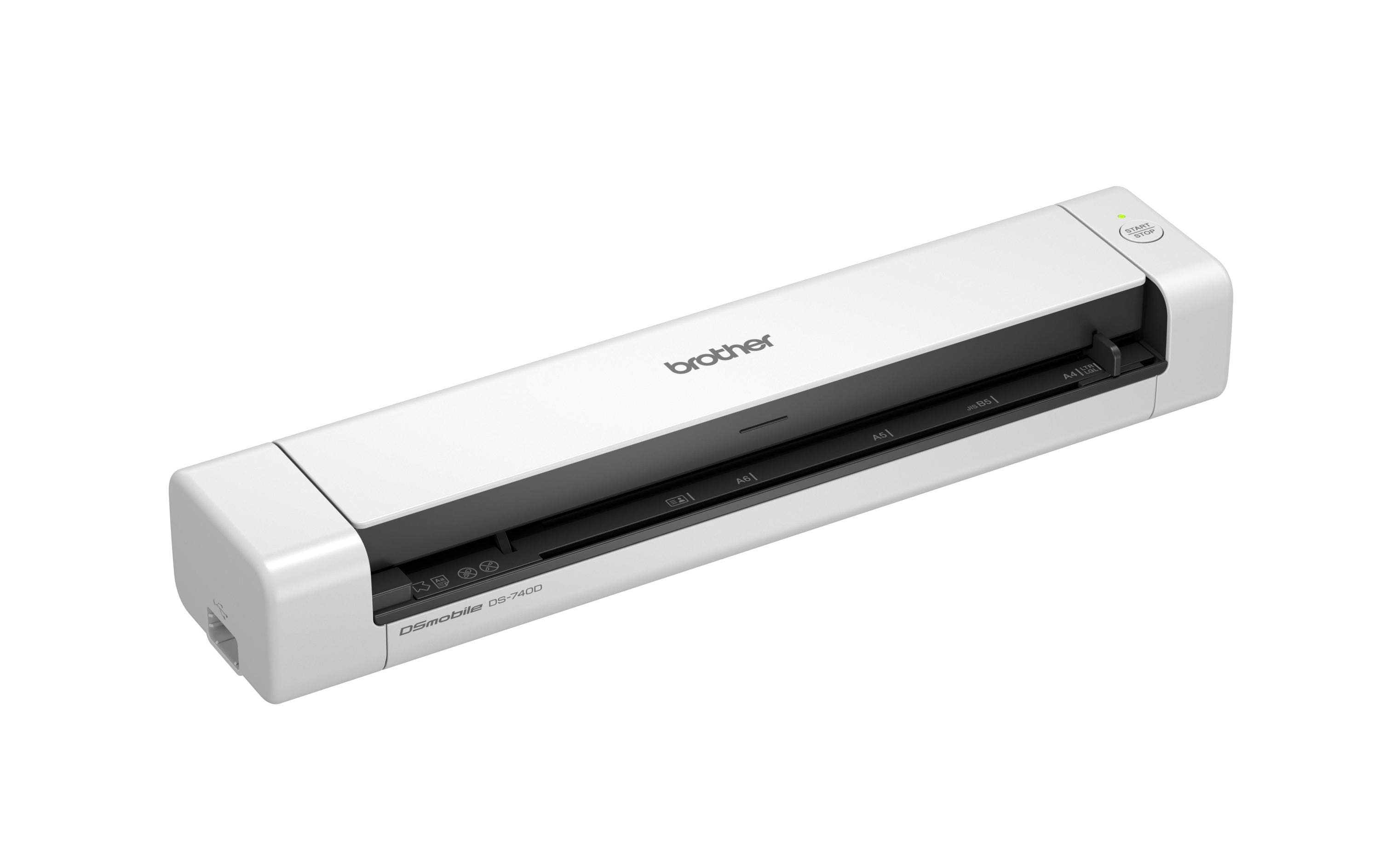 Mobiler Dokumentenscanner DS-740D<br>Mobiler Duplex-Scanner mit automatischem Dokumenteinzug
