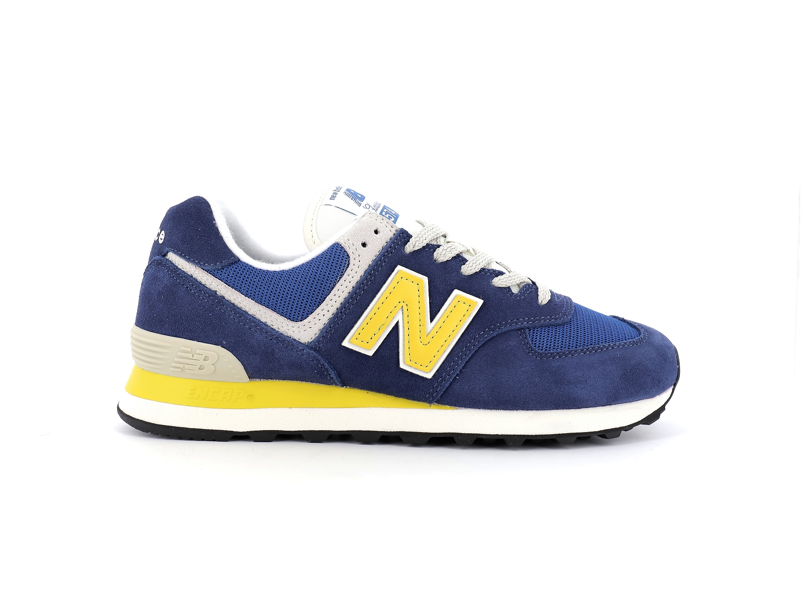 New balance a-ML574OR2 Synthétique Bleu-Jaune