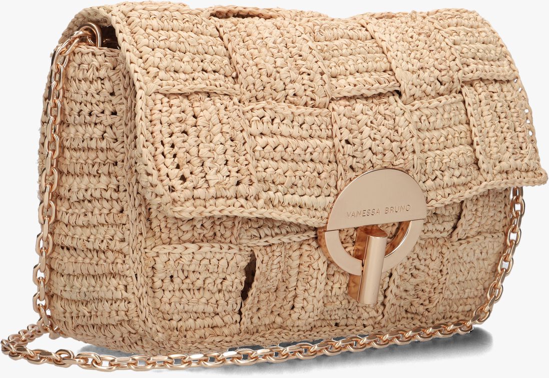 beige vanessa bruno handtas moon moyen