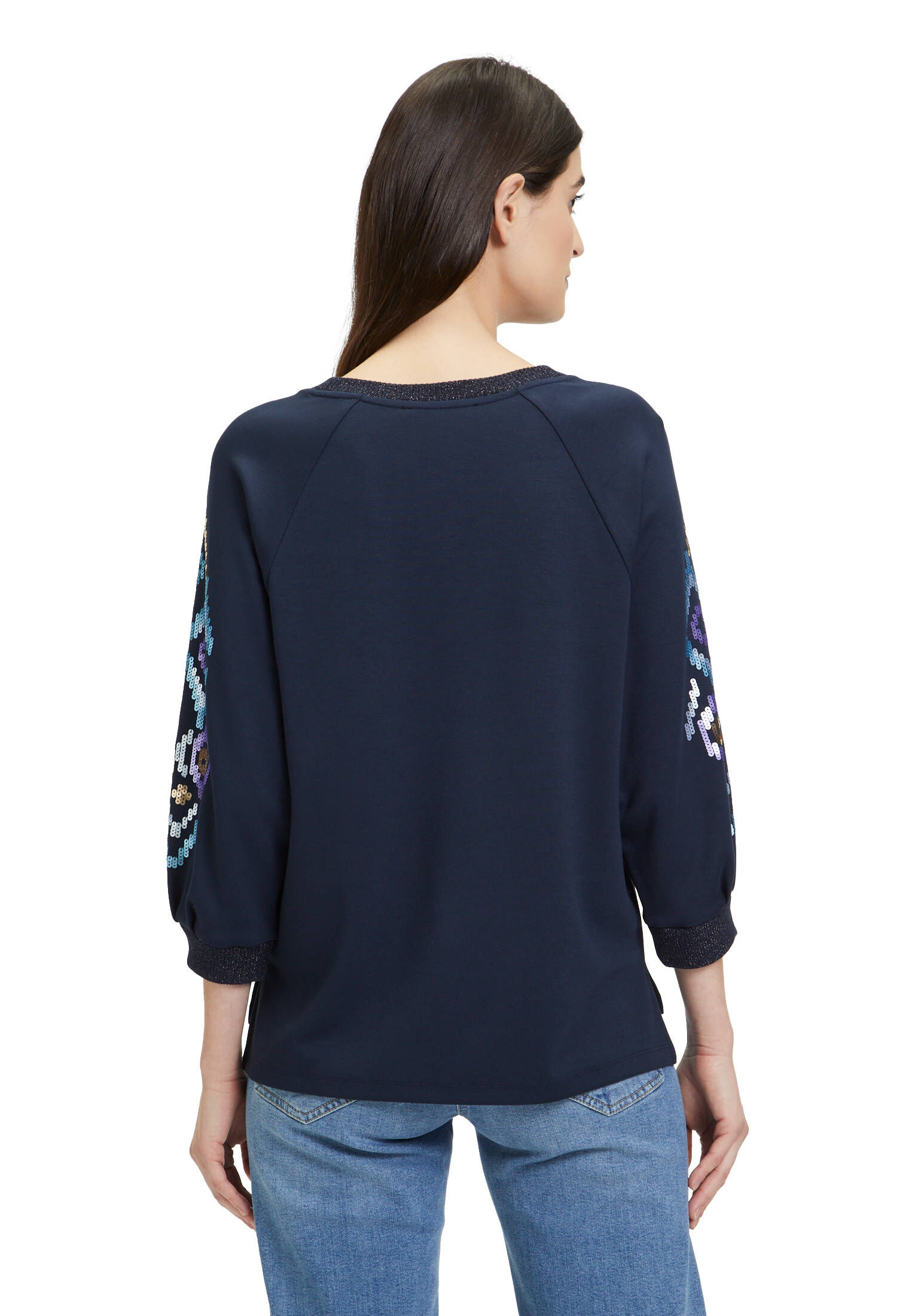 Betty Barclay| Damen Sweatshirt mit Trompetenärmeln