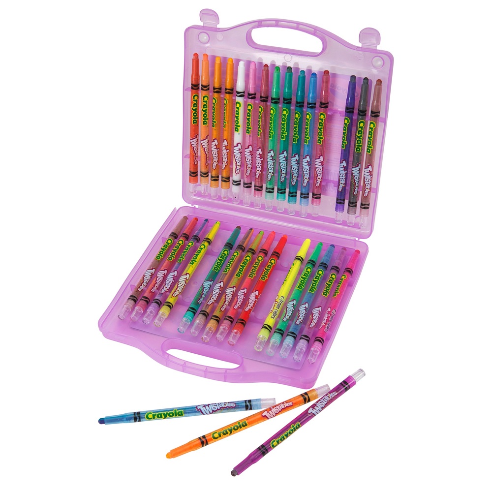 Crayola 32-teiliges drehbares Etui