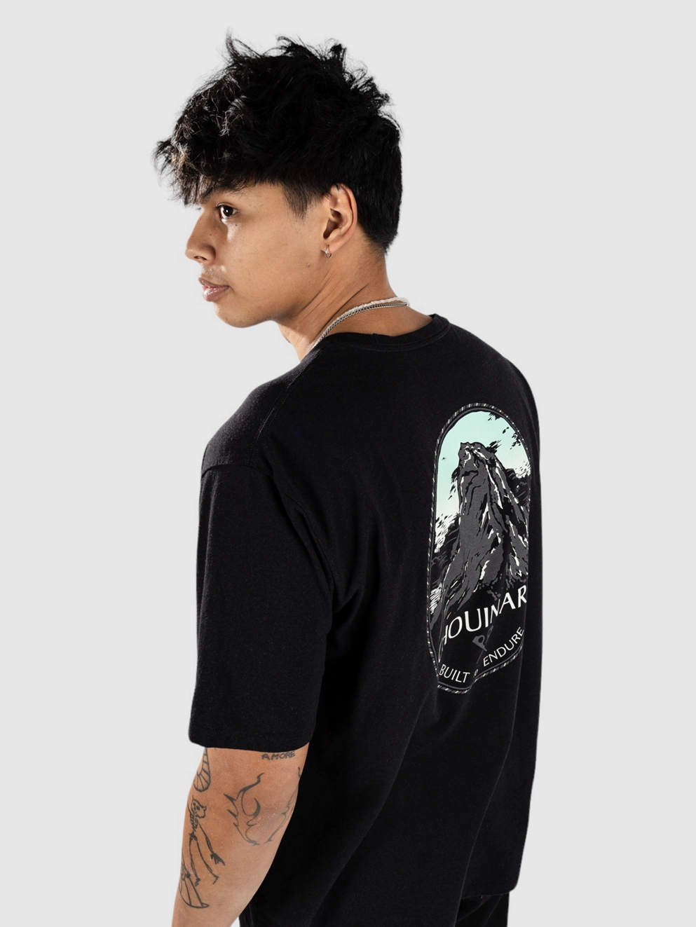 Patagonia Chouinard Crest Pocket Responsibili T-Shirt ink black