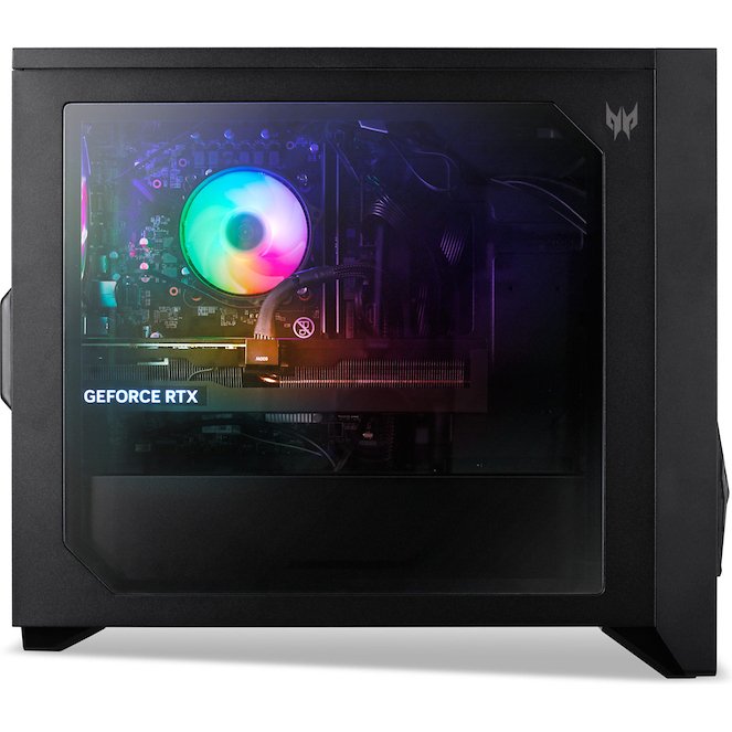 Acer Predator PO3-665_H610 Intel® Core™ i7 i7-14700F 32 Go DDR4-SDRAM 1 To SSD NVIDIA GeForce RTX 5070 Windows 11 Home Bureau PC Noir