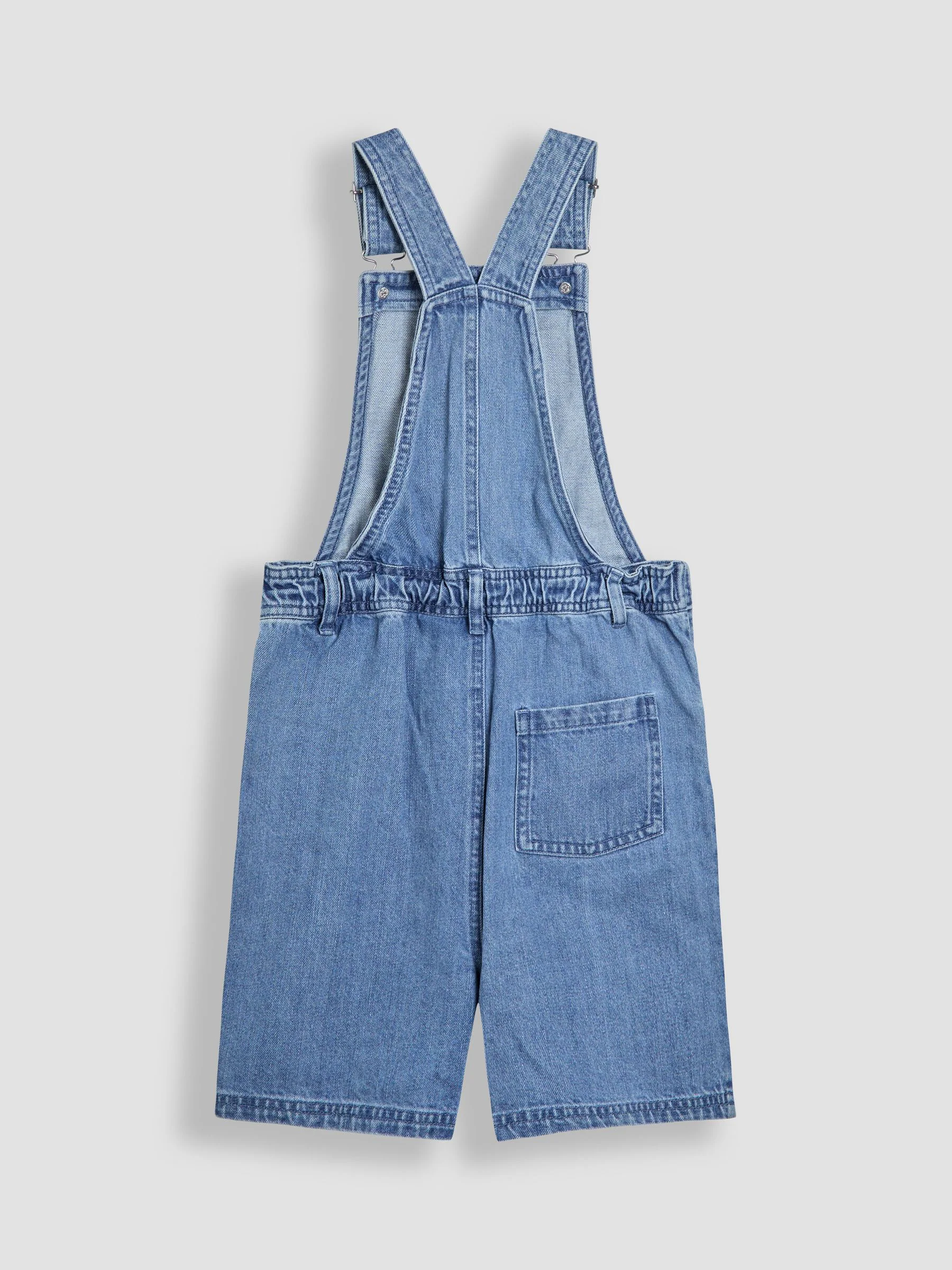 JoJo Maman Bébé Denim Short Dungarees