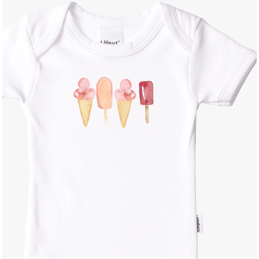Liliput Kurzarm-Bodies 2er-Pack weiß